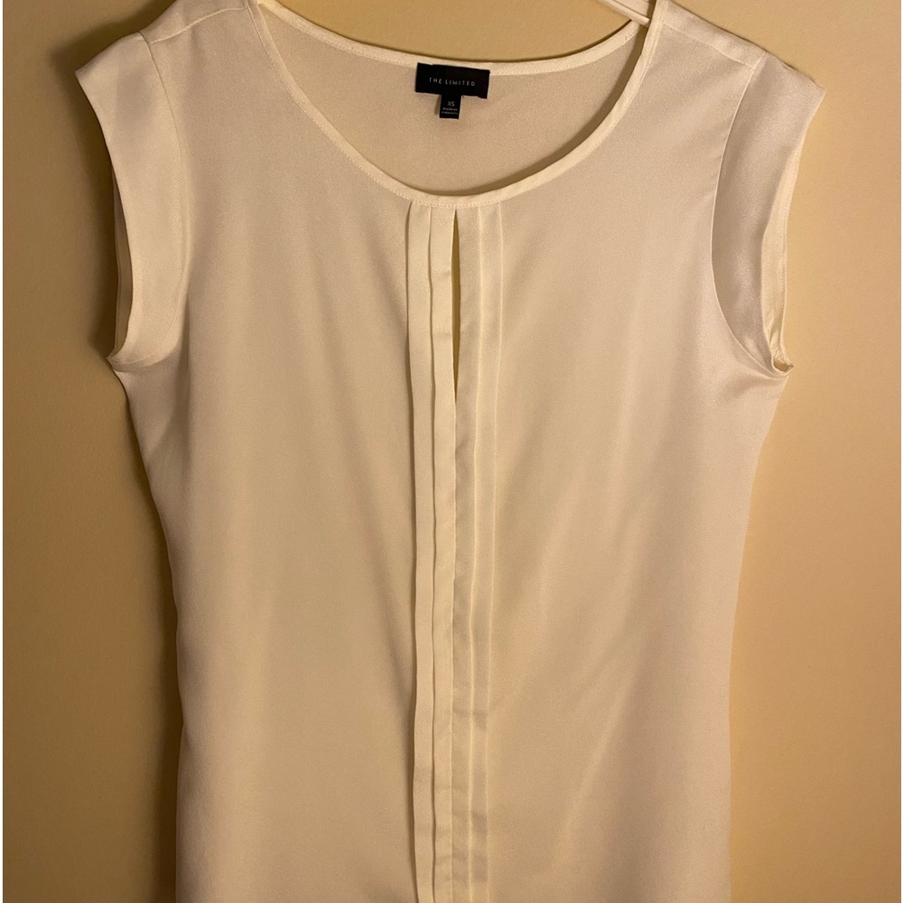 The Limited off white blouse